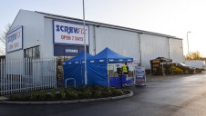 The Screwfix Peterborough store marks the first time Kingfisher has used solar panels or air source pumps together with battery storage to power operations around the clock